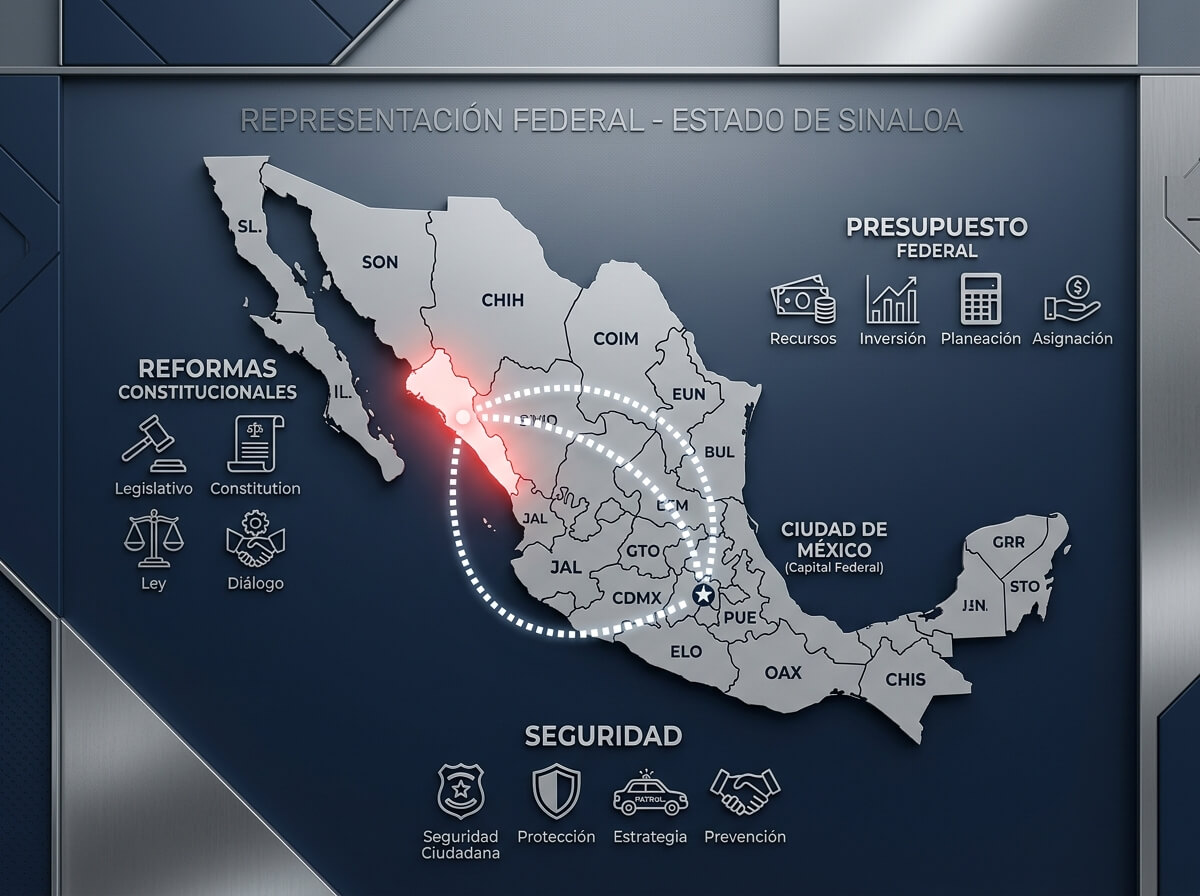 Sinaloa en el contexto federal mexicano